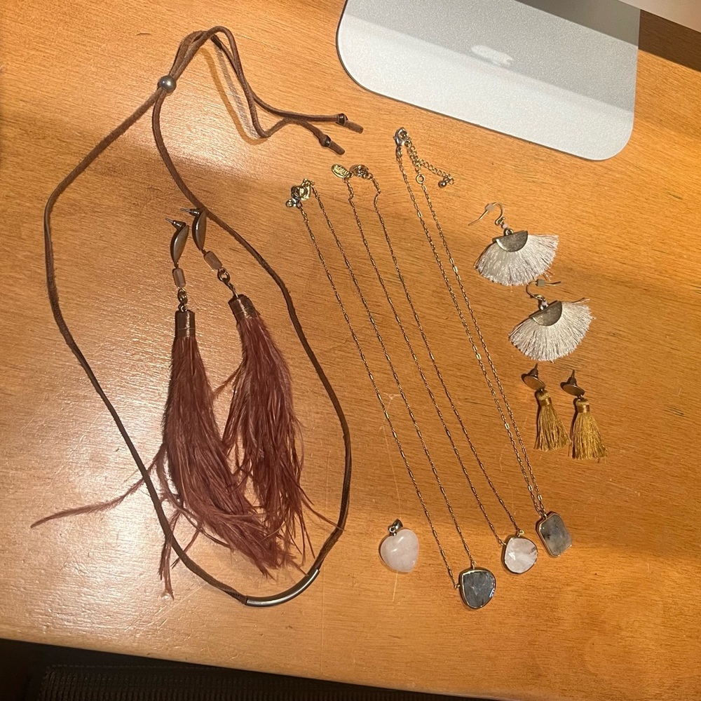 Jewelry Bundle - Boho and Gemstone Mix